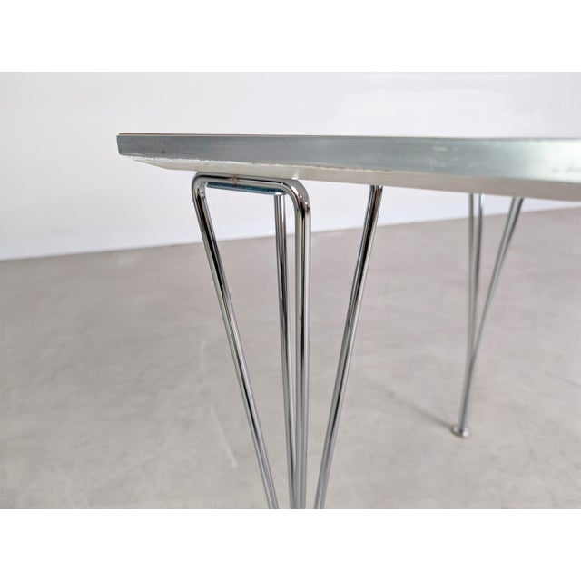 Fritz Hansen Square Dining Table by Piet Hein for Fritz Hansen For Sale - Image 4 of 12