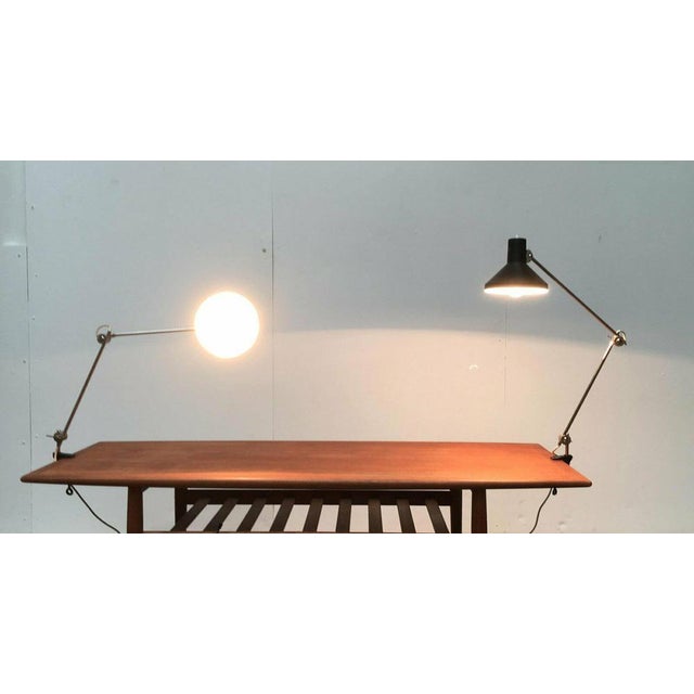 Mid-Century Model Nr. 2002 Table Clamp Lamp from Elux, 1960s, Set of 2 For Sale - Image 14 of 18