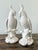 Vintage Glazed Ceramic Cockatoos - A Pair For Sale - Image 9 of 12