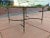 Manner of Maison Charles French Directoire Coffee Table Having Brass Mounts & Glass Inset Top For Sale - Image 10 of 13