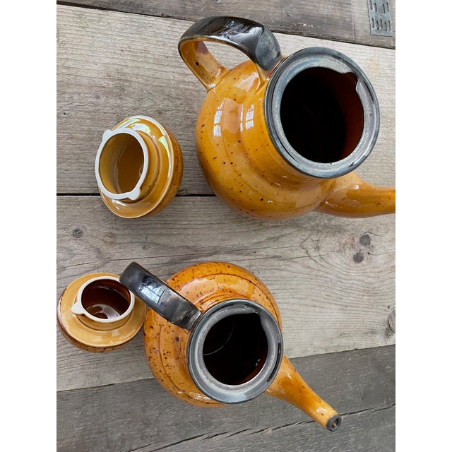 Boch Palma Coffee Maker and Tea Maker from Boch Frères, Set of 2 For Sale - Image 6 of 8
