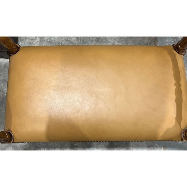 Late 20th Century Louis XVI Style Window Seat, Stool or Piano Bench For Sale - Image 5 of 12