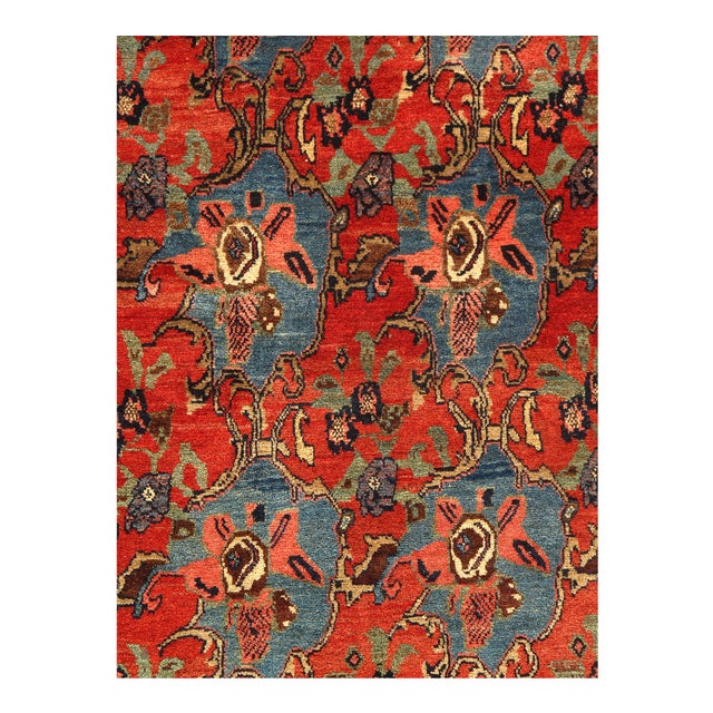 Persian Pasargad Late 19th Century Antique Persian Bidjar Hand-Knotted Rug - 8′ × 11′ For Sale - Image 3 of 4