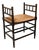 Dutch Jacobean Style Hand-Crafted Beech Bobbin Stool, 1900s For Sale