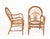 Rattan and Bamboo Armchairs by Franco Albini, Italy, 1960s, Set of 2 For Sale - Image 3 of 11