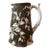 1850s t.j. & J. Mayer Convolvulus Stoneware Pitcher For Sale