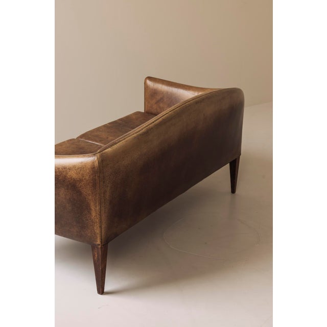 Olive V12 Sofa by Illum Wikkelsø for Holger Christiansen, Denmark, 1960s For Sale - Image 8 of 18