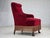 Vintage Danish Oak Armchair with Velour Upholstery, 1950s For Sale - Image 17 of 17