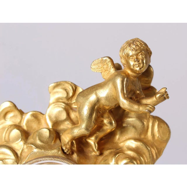 Traditional Miniature Empire Clock For Sale - Image 3 of 11