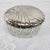 Vintage 1980s Art Deco Silver & Crystal Powder Puff Jar For Sale - Image 10 of 11