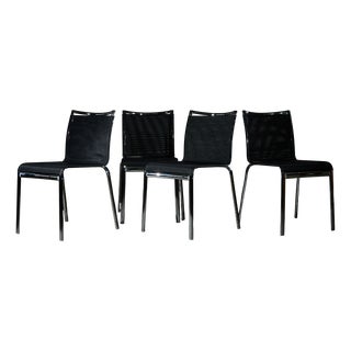 Net Chairs attributed to Daniele Molteni for Bontempi, 1998, Set of 4 For Sale