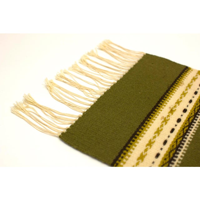 Southwestern Woven Wool Table Runner Chairish