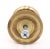 Late 20th Century Traditional 1.375 In. Rope Brass Drawer Cabinet Knob For Sale - Image 5 of 5