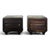 Brown Large Art Deco Mahogany Bedside Tables, Set of 2 For Sale - Image 8 of 8