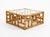 Mid-Century Coffee Table in Bamboo, Rattan and Glass attributed to Vivai del Sud, Italy, 1970s For Sale - Image 9 of 13