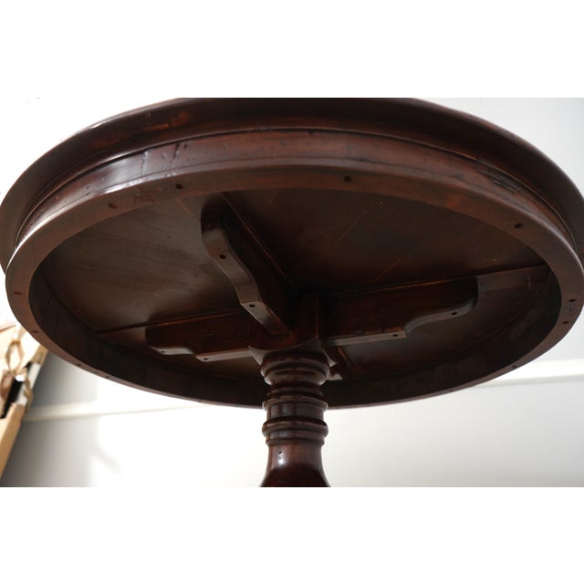 Guy Chaddock Attributed Small Round Dining Table For Sale - Image 13 of 13