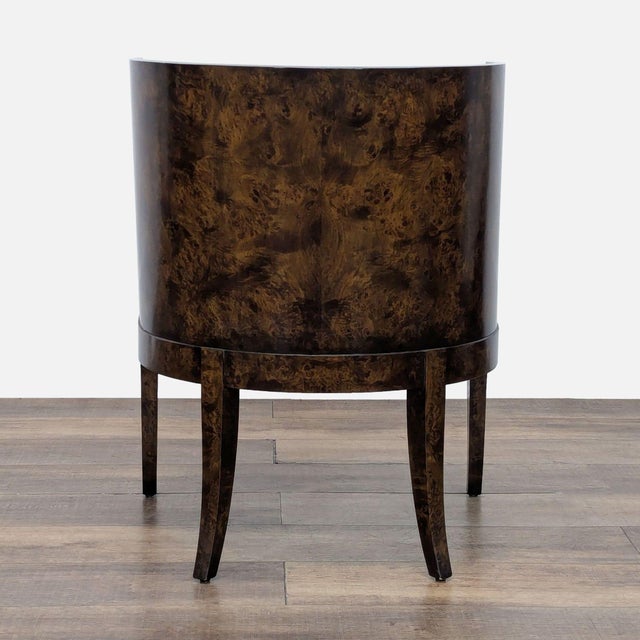 2010s William Switzer Modern Barrel Back Chair For Sale - Image 5 of 8