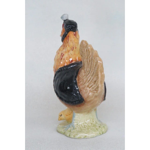 Orange Beswick England Beatrix Potter Sally Henny Penny Porcelain Figurine For Sale - Image 8 of 10