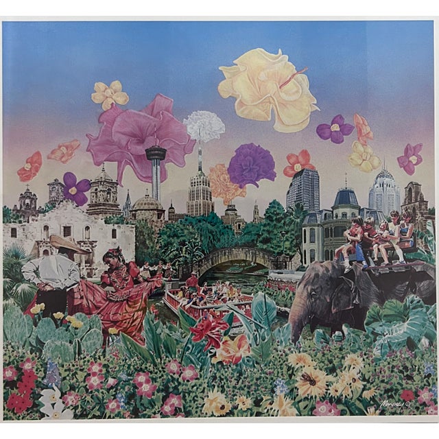 Vintage 1991 San Antonio: Ciudad De Mil Colores Fiesta Centennial