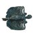 Art Nouveau Antique Pemco Baltimore Art Nouveau Enameled Cast Iron Dancer Trinket Dish c.1910 For Sale - Image 3 of 6