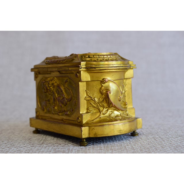 Antique Napoleon III Jewelry Box For Sale - Image 11 of 15
