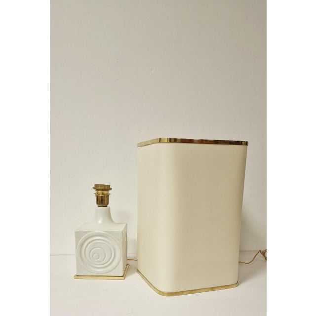 Metal Vintage Table Lamp, 1960s For Sale - Image 7 of 11