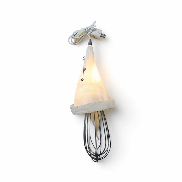 Vintage Hand Whisk Lamp, 1970s For Sale - Image 3 of 10