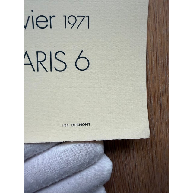 Fernand Léger (1881–1955), Dessins, 1970, Exhibition Poster, Printed in France For Sale - Image 6 of 13