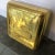 American 1970s Gold Tin Box with Duck Carving Top For Sale - Image 3 of 8