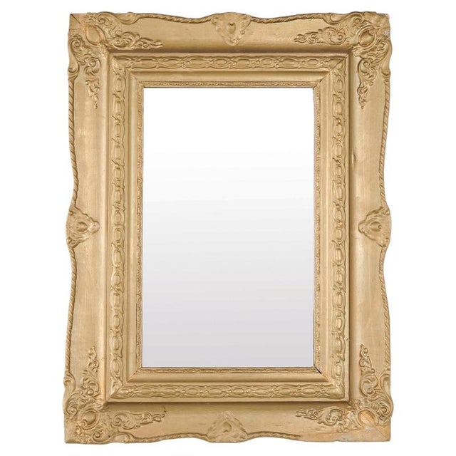 Antique Mirror with Gilded Frame, 1890s For Sale - Image 11 of 11
