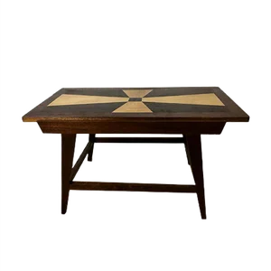 Coffee Table with Marquetry, 1960s