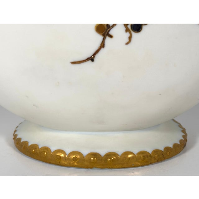 Thomas Webb & Sons Opaline Jules Barbe Vase For Sale - Image 9 of 18