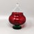 1960s Red and Green Jar in Empoli Glass from Rossini, 1960s For Sale - Image 5 of 6