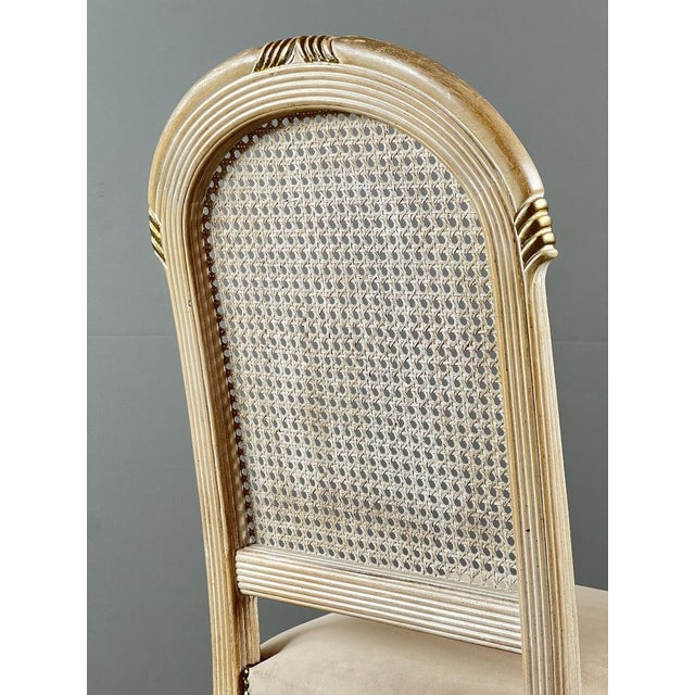 Beige 20th Century Dining Chairs, Set of 4 For Sale - Image 8 of 11
