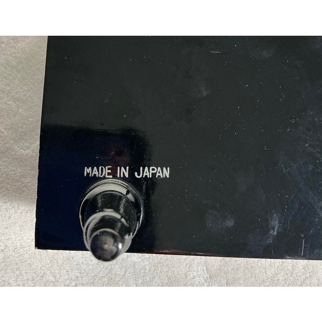 Vintage Mid-Century Japanese Lacquer Grand Piano Jewelry Music Box, 1950s For Sale - Image 12 of 12