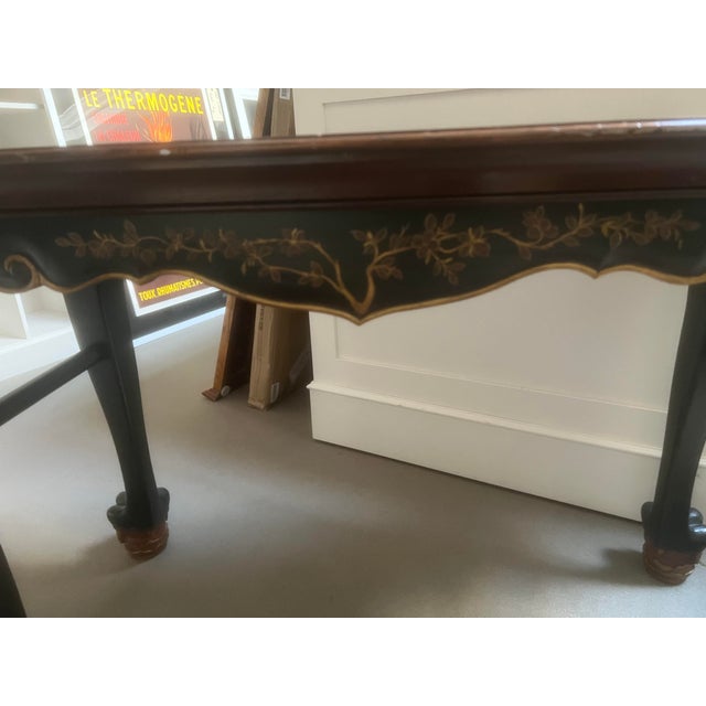 Chinoiserie Baker Chinoisere Console Table For Sale - Image 3 of 6