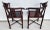 Chinese Rosewood Corner Dining Chairs Vintage - Set of 4 For Sale - Image 11 of 12