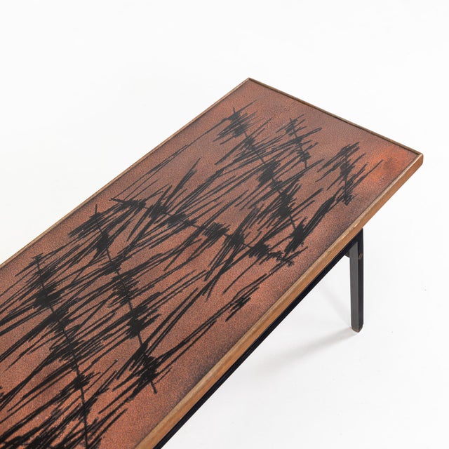 1970s Modernist Coffee Table For Sale In New York - Image 6 of 7