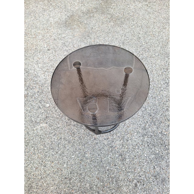 Aster Coffee Table in Cast Bronze and Annealed Glass by Vincent Van Duyden for Molteni, 2010s For Sale - Image 3 of 10