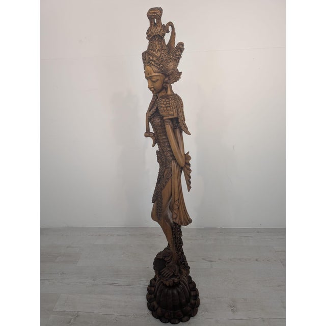 Bali Sculpture, 1980s, Wood For Sale - Image 11 of 15