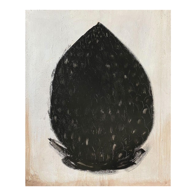 Contemporary Abstract Mixed Media on Canvas "Fruit of Courage" by Paul Landauer For Sale