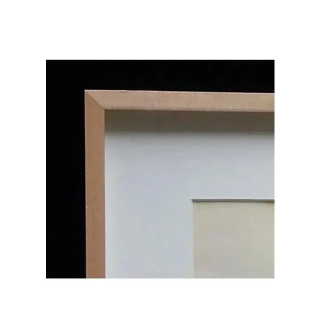 1940s Mid 20th Century "Ship Yard" Abstract Expressionist Mixed-Media Painting by Josef Presser For Sale - Image 5 of 5