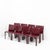 Cab 412 Bordeaux Red Chair Set by Mario Bellini for Cassina, 1990s, Set of 8 For Sale - Image 6 of 17