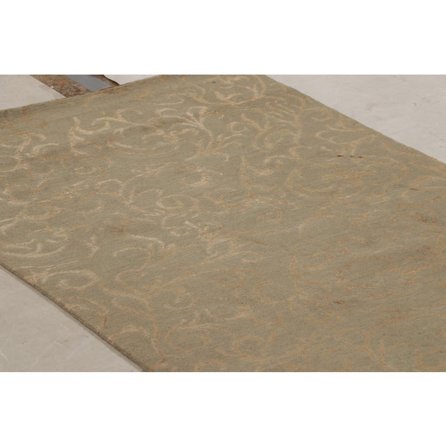 Rug & Kilim Rug & Kilim’s European Runner in Beige-Brown All Over Pattern For Sale - Image 4 of 8
