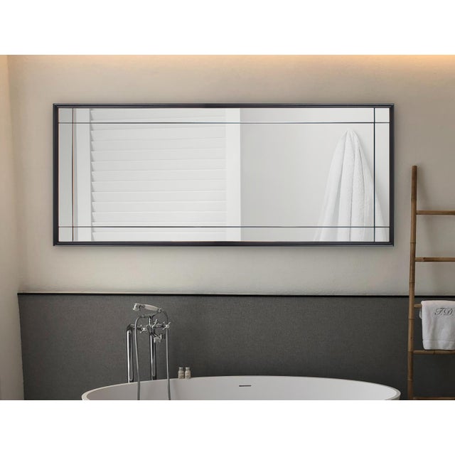 Contemporary Chiverny French Panel Mirror- Oversized For Sale - Image 3 of 11
