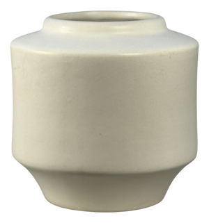 Ceramic Vase in White by Jan Bontjes Van Beek for Dr. Ing. Alfred Ungewiss, Germany, 1960s