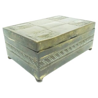 German Art Nouveau Humidor from WMF, 1920s For Sale