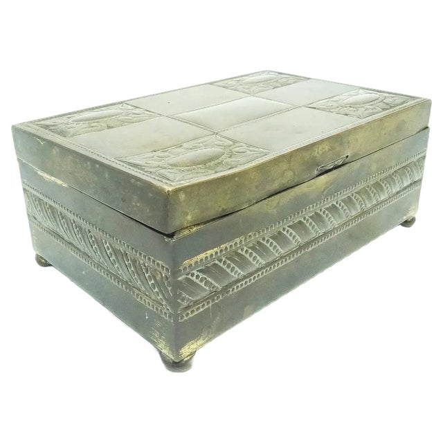 German Art Nouveau Humidor from WMF, 1920s For Sale