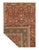Brick Red Pasargad DC Fine Hand Knotted Persian Heriz Design Rug For Sale - Image 8 of 9