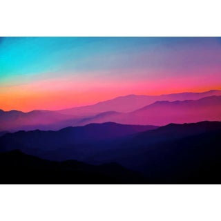 Anand Purohit, Misty Mountain Range, Photograph For Sale